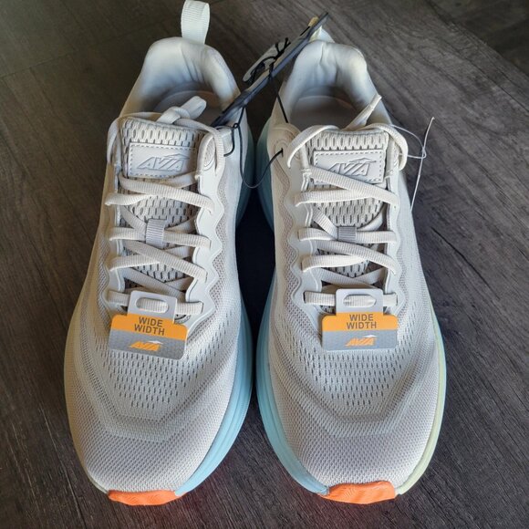 NEW Avia Women's Comfort Performance Sneaker 11 Wide Width Grey Running Walking - Picture 3 of 7